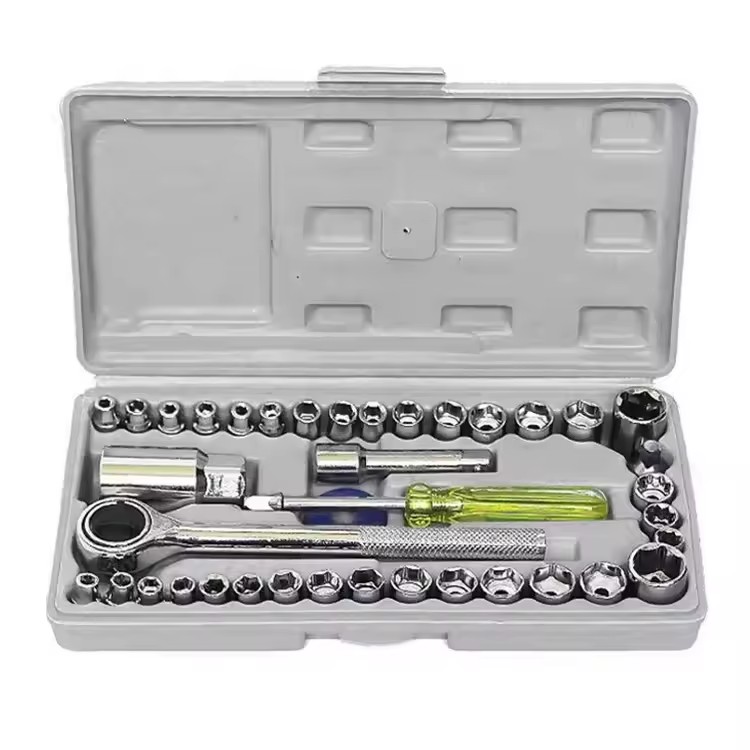 1000nm 1/2 Torque Wrench Socket Set High Quality Impact Wrench 3/4 DIY Grade Chrome Finish OEM Customization Supported