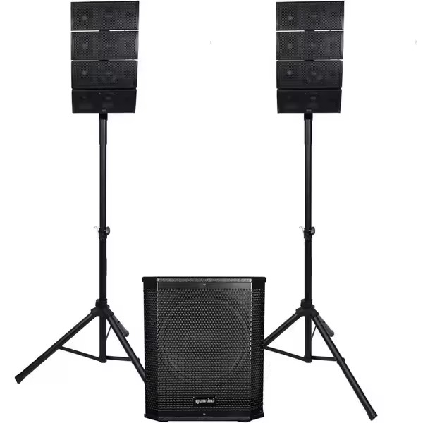 Made LRX-448 Portable Lines Arrayy Speaker System w/ Subwoofer