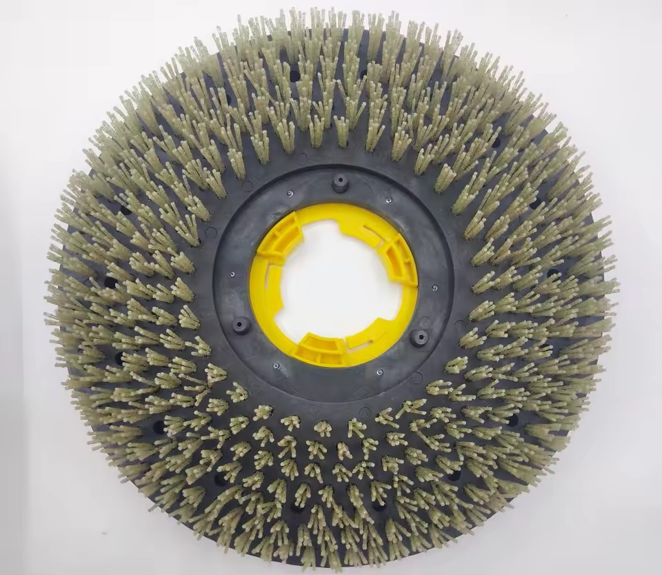 17Inch Stone Brush Diamond Round Abrasive Brush for Granite Marble Concrete Floor Grinding Polishing Factory