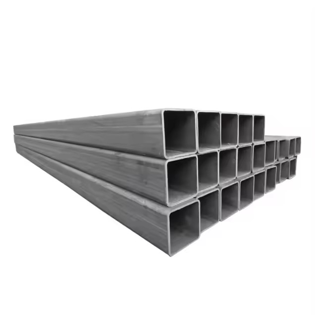 ASTM A500 Q235 Mild Steel Profile Galvanized square Black Carbon Square Tube Hollow Section Iron Pipe/steel Hollow square bar