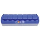 Made and Printed 7-Day AM/PM Med Minder Pill Box with a One Color Print in One Location