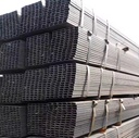 ERW Welded Rectangular Square Steel Tubing Pipe 2" X 4" Cold Formed Mild Steel Galvanized Hollow Section