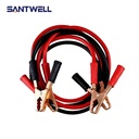 Heavy Duty 1/0 AWG Pure Copper Jumper Cables, 1-5M Car Battery Booster Cables with Alligator Clips for 12V/24V Emergency Start