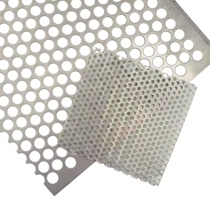 Galvanized Perforated Metal Mesh Stainless Steel Perforated Sheet Aluminium Hole Punching Sheets-for Filter Meshes