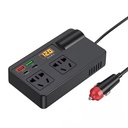 Super Fast High-Power Car Charger Inverter Converter Durable 12-24V to 220V Socket Super Fast Charging Plug Cigarette Lighter