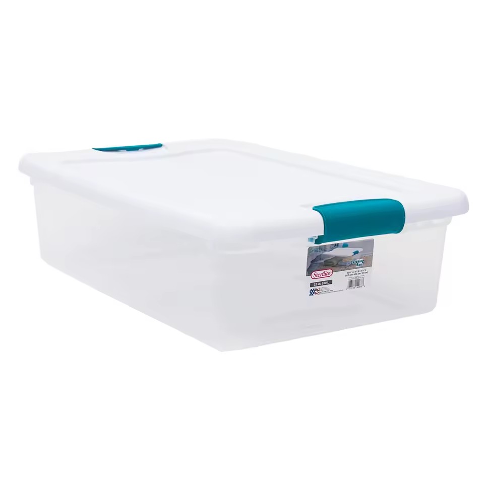 Sterilite American Style Storage Box-32qt Model 19399 Dimensional Tolerance 2cm Weight Tolerance >10%
