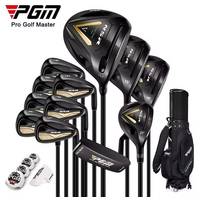 PGM MTG056 NSR 5 Right Handed High-end Advanced Men Golf Clubs Complete Set with Travel Golf Bag