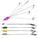 Wholesale SS101 18cm 12g Group Attack Fishing Bait Umbrella Alabama Fishing Rig with 5 Arms for Bass