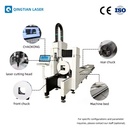 High-precision Hiwin Guide Rails 4-axis CNC Control Laser Cutting Machine Supports 3D Graphic Modeling Heavy-duty Metal