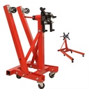 Garage Workshop Lifting Handling Mechanic 2000LBS Folding Engine Stand