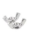Galvanized Iron Butterfly Nuts Grade 4.8 Metric M3-M12 Hand-Tightening with Washers Made in Mainland
