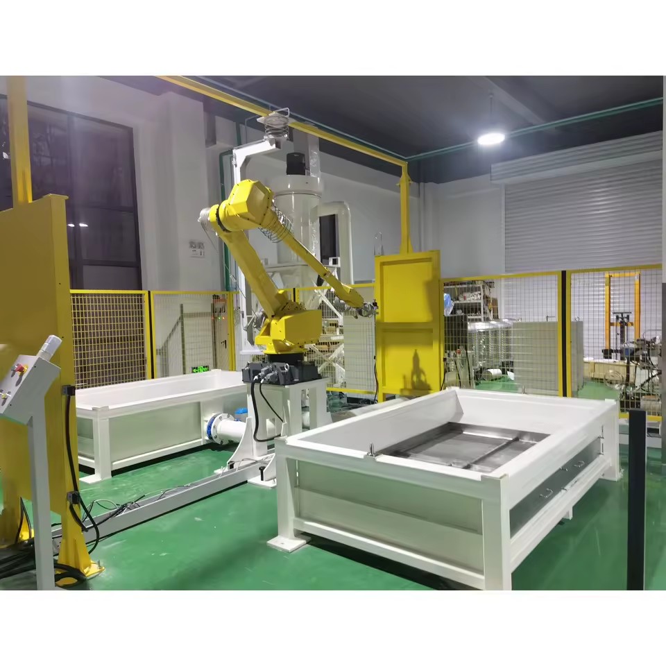 BBET Open-Type Fixed Table High Pressure Waterjet Cutting Industrial Robot