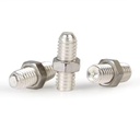 Custom M2-M4 Full Tooth Screw Zinc/Silver Plated Copper Right Hand Thread Component Nut