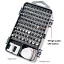 Multifunctional 115-in-1 Stainless Steel Screwdriver Set Complete Home Hardware Tools for