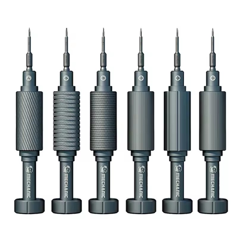 MECHANIC 6 in 1 3D Non-Slip Disassemble Repairing Magnetic Steel Screwdriver Set for iPhone Android