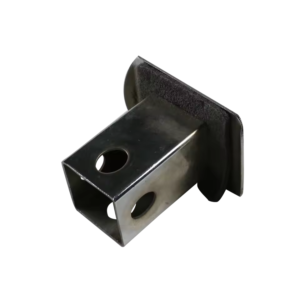 OEM ODM Custom Carbon Steel Sheet Metal Fabrication Transportation Hitch Cover Bending Laser Cutting Parts