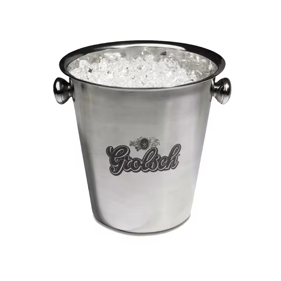 OEM Custom Metal Ice Bucket Aluminum Steel and Brass Sheet Metal Fabrication Metal Spinning Parts
