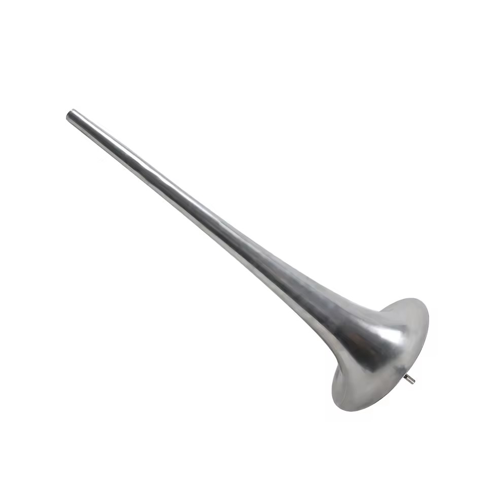 OEM Customizable Brass and Aluminum Spinning Trumpet Parts Sheet Metal Fabrication Services