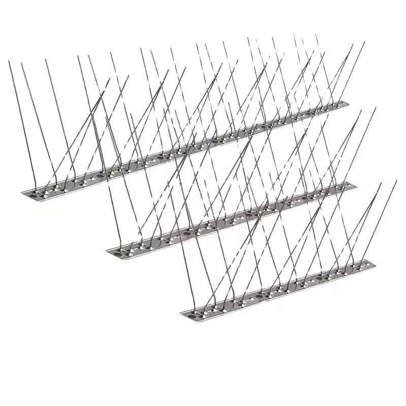 The Bird Control Spikes No Killing Anti Bird Stainless Steel Bird Repellent Spikes Durable Pigeon Repellent Spikes