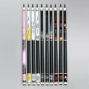 Premium VanQS Brand Handmade High-tech Black Color Shaft 1/2-pc Billiard Pool Cue with 12.5 mm Tip