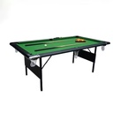 Hot Sell 7FT No Assembly Foldable Leg Adult Easy Storage Billiard Sport Snooker Pool Tables