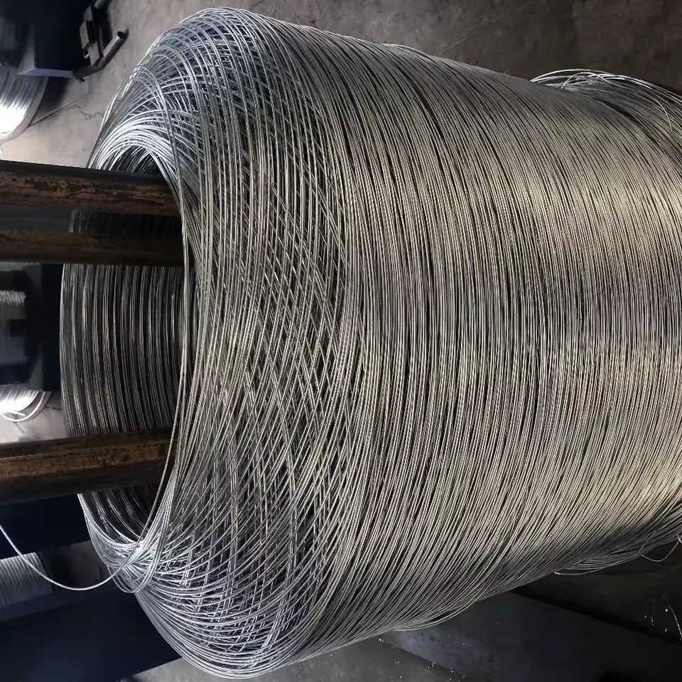 Galvanized Steel Wire ASTM Welding Capable for Greenhouse Trellis Vineyard Support Agriculture Mesh Industrial Binding