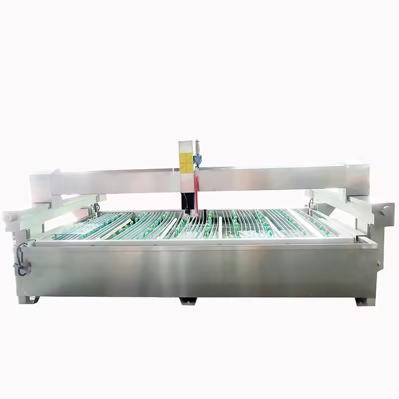 Factory price Cnc Water Jet Cutter Laminated Glass Waterjet Machine for Glass Cutting Machine