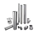 Fireplace Factory Direct Sale Stainless Steel Insulated Stove Chimneys Pipe Formhouse