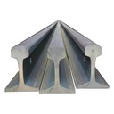 Light Railway Track Carbon Profile Steel Beams Iron Q235B 55Q Standard for Passenger Train Cargo Transportat
