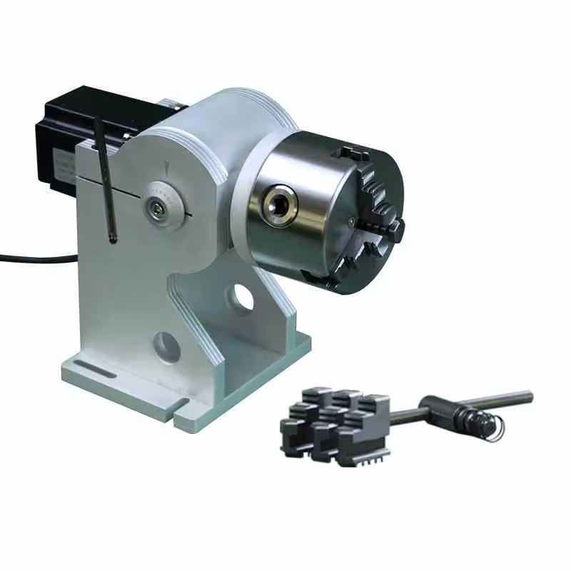 Laser Marking Machine Parts Rotating Fixture Engraving Machine Rotating Table Laser Marking Machine Rotating Axis