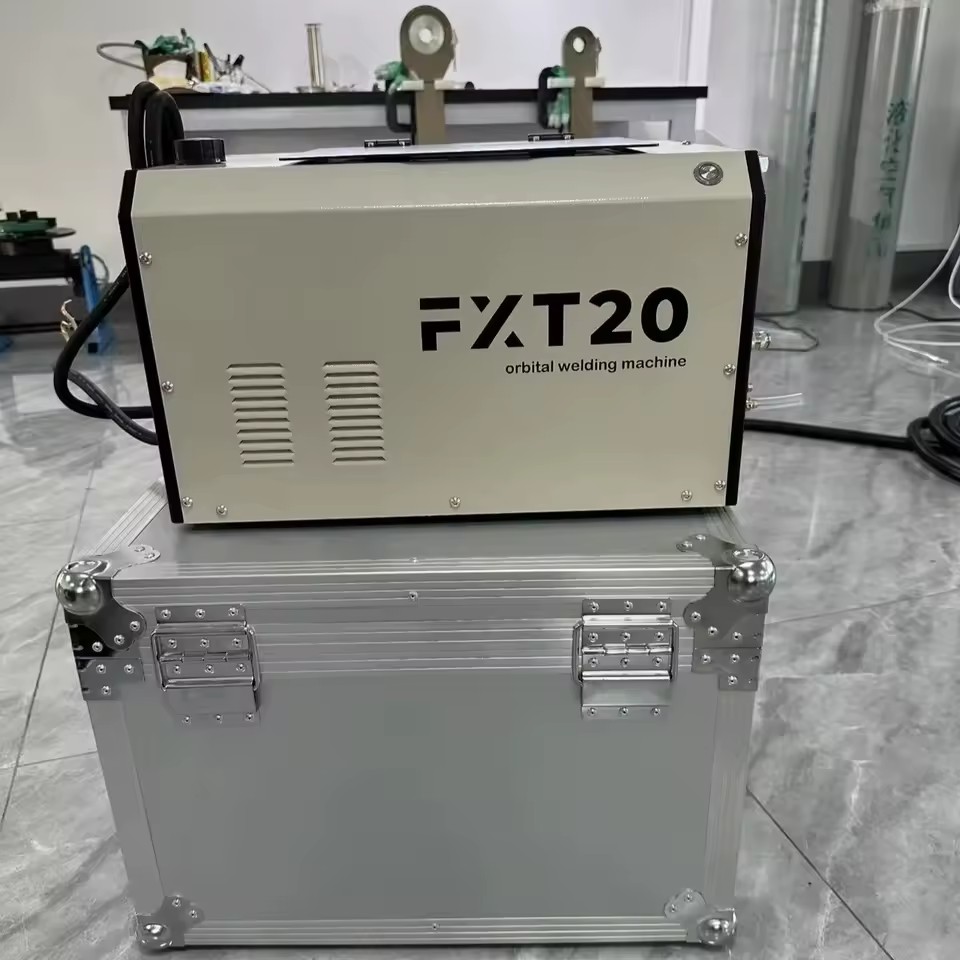 FYID- Automatic Tig Tube Welders Stainless Steel Pipe Orbital Welding Machine Closed Welding Head Construction 220V Tube