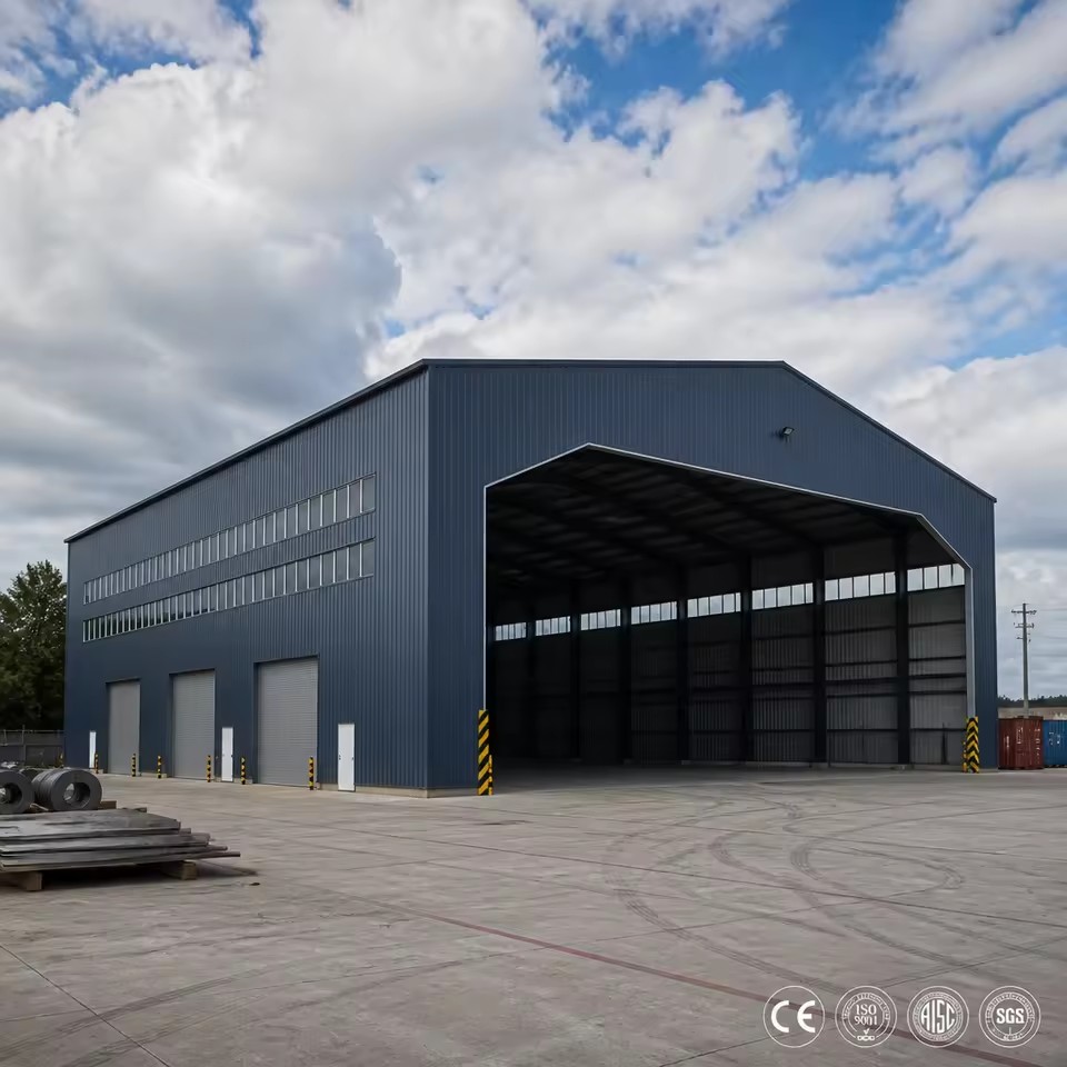 All-Weather Engineered Custom High Performance Modern Industrial Building Logistics Center Plant for Distribution