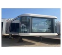 Prefab Steel Modular Homes Capsule Concept Hotel Villa for Vacation Space for Office Use Sandwich Panel Material