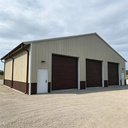 High Quality Steel Structure Prefabricated Warehouse, Durable Metal Frame Building for Workshop, Hangar or Self Storage