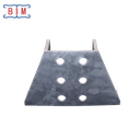 Unistrut Channel Heavy Duty HDG Standard Post Base Plate T Type Support Bracket Zinc Plated 5mm Thickness Single-Side BIM Model
