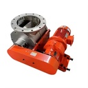 High Speed Electric Sanitary Rotating Valve with Control Structure for High Temperature Continuous Material Discharge OEM