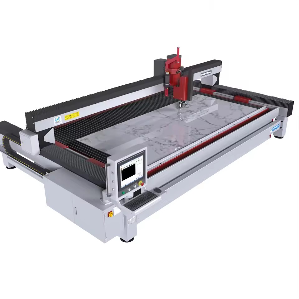 45 Tilt Angle Cutting Kitchen Work Surface Porcelain Tile Water Jet Cutters