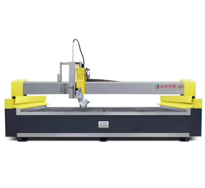 Best Selling Compact 3 Axis CNC Mini Waterjet Cutter Full Enclosed Small Water Cutting Jet Machine Unique Design Motor Engine