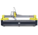 Best Selling Compact 3 Axis CNC Mini Waterjet Cutter Full Enclosed Small Water Cutting Jet Machine Unique Design Motor Engine