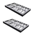 High Quality Customized Ductile Casting Iron Rain Grate Floor Grates Various Specifications for Road Drainage Made From Steel