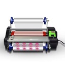 Automatic Laminator Machines Roll Laminator Glossy and Matte Four Rollers Hot Cold Laminating Machine A3