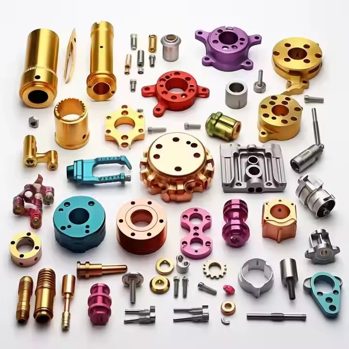 Custom CNC Machining Precision Parts Titanium Brass Stainless Steel Aluminum Parts Machining Service High Quality Metal Parts