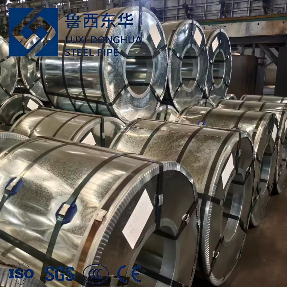 High Quality ASTM SGCC SGCD Galvanized Steel Coil DX51D DX52D DX53D Z100 Hot Dip Galvanized Steel Coil