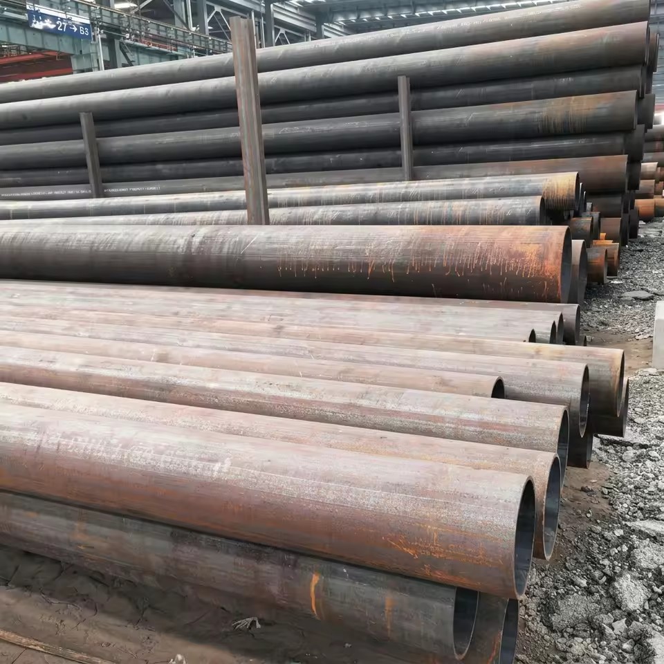 Seamless Carbon Steel Pipe with Plain Ends for Welding Fabrication Projects | ISO 9001 | Factory Direct | OEM Service Factory