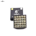 10mm Grand Leather Snooker Cue Tips Grey Billiard Cue Tip 50pcs Per Box