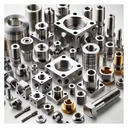 Quality CNC Machining Metal Shafts Aluminum Anodized Sandblasted Machining Milling Turning Custom CNC Machining Service Parts