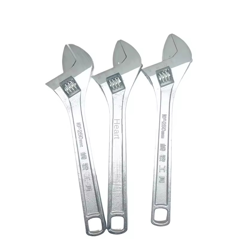 Qijun Hardware Tool 12-Inch Adjustable Wrench Industrial Grade Metric Carbon Steel Durable Versatile Hardwearing Non-Sparking