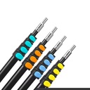 35ft 45ft 55ft Aluminum Window Cleaning Pole Telescopic Flexible Pole