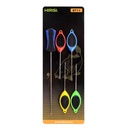 Hirisi Carp Fishing Bait Needle Set Gated Needle Pop up Boilie Splicing Pins Needle Carp Making Tools Fishing Accessories BT11
