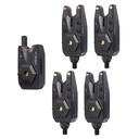 Hirisi Wireless Carp Fishing Alarm Set Waterproof Bite Alarm Indicator Carp Fishing Tackle 1+ 4 Set S7-4 Fishing Accessories